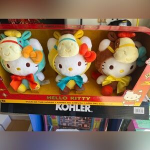 Hello Kitty Year of the Horse Plush Set